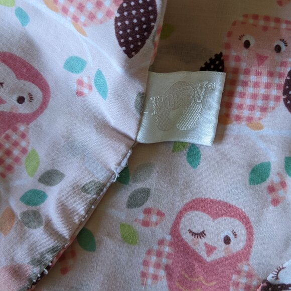 Pink Owl Boppy Pillow Cover - Picture 2 of 3